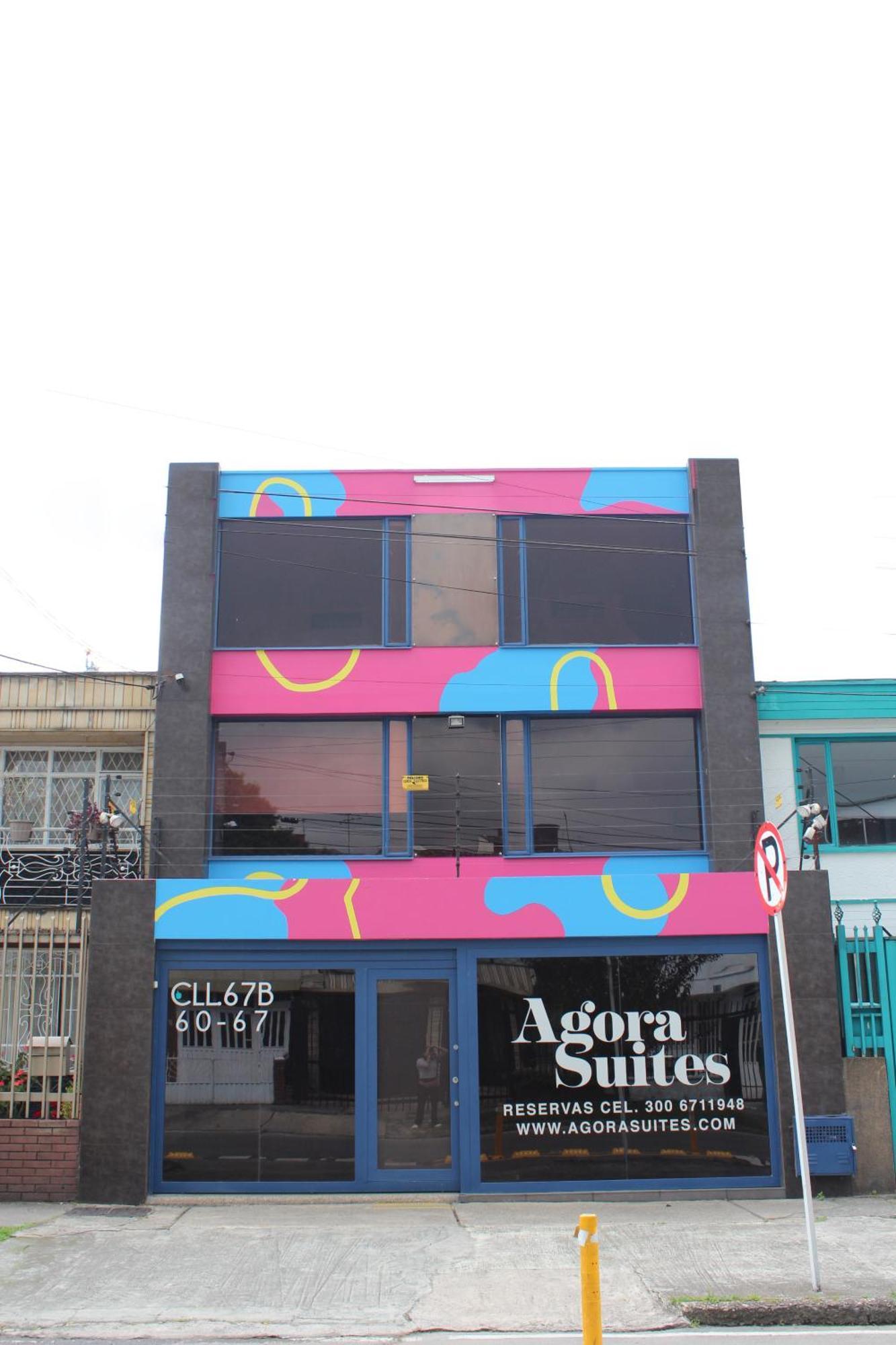 Agora Suites Self-Service Boutique Hotel بوغوتا المظهر الخارجي الصورة